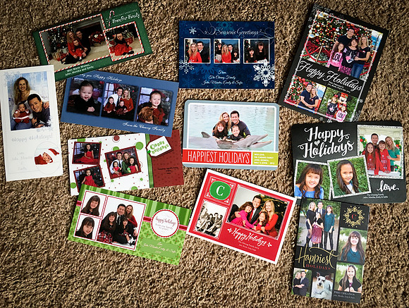 Holiday Card history