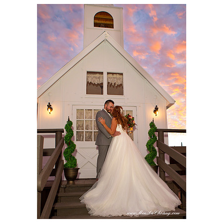 Sunset Wedding in Cave Creek